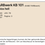 KB-101 Kremerweiss hell