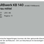 KB-140 Schiefergrau mittel