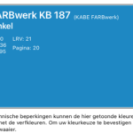 KB-187 Azurit dunkel