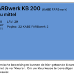 KB-200 Fliederblau mittel