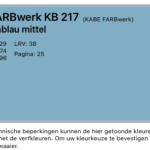 KB-217 Agyptischblau mittel