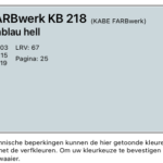 KB-218 Agyptischblau hell