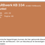 KB-334 Alizarin dunkel