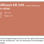 KB-349 Englischrot mittel