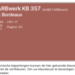 KB-357 Krapplack Bordeaux