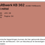 KB-362 Inkarnarot mittel