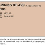 KB-429 Karamelbraun