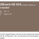 KB-434 Nussbraun dunkel