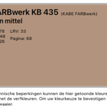 KB-435 Nussbraun mittel