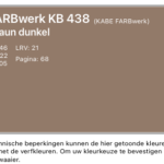 KB-438 Schokobraun dunkel
