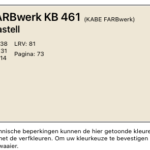 KB-461 Ginster pastell