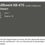 KB-475 Graphit schwarz