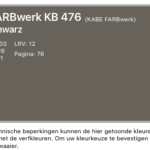 KB-476 Basalt schwarz