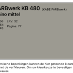 KB-480 Nero bernino mittel