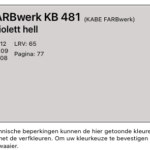 KB-481 Schieferviolett hell