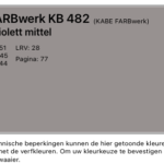 KB-482 Schieferviolett mittel