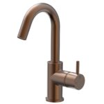 Xenz Duero wastafelkraan brons