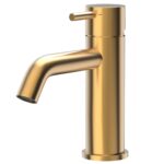 Xenz Duero Plus - wastafelkraan goud geborsteld