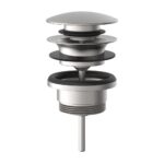 XENZ Pure - Klik waste rond Inox