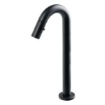 Plieger Lupo 2.0 toiletkraan zwart verhoogd