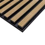 Wandpaneel licht eiken 2600x526x22mm