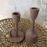 Kandelaar set Branded By ‘Ditte’ roze