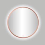 Best Design Lyon 'Venetie' ronde spiegel Rose -mat-goud 80
